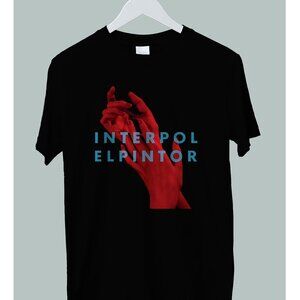 Interpol El Pintor T-Shirt 2023 Tour Rock Band Concert Tee 92